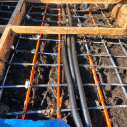 Construction d'une Fondation en Béton Armé pour un Bâtiment Durable Bras-Panon